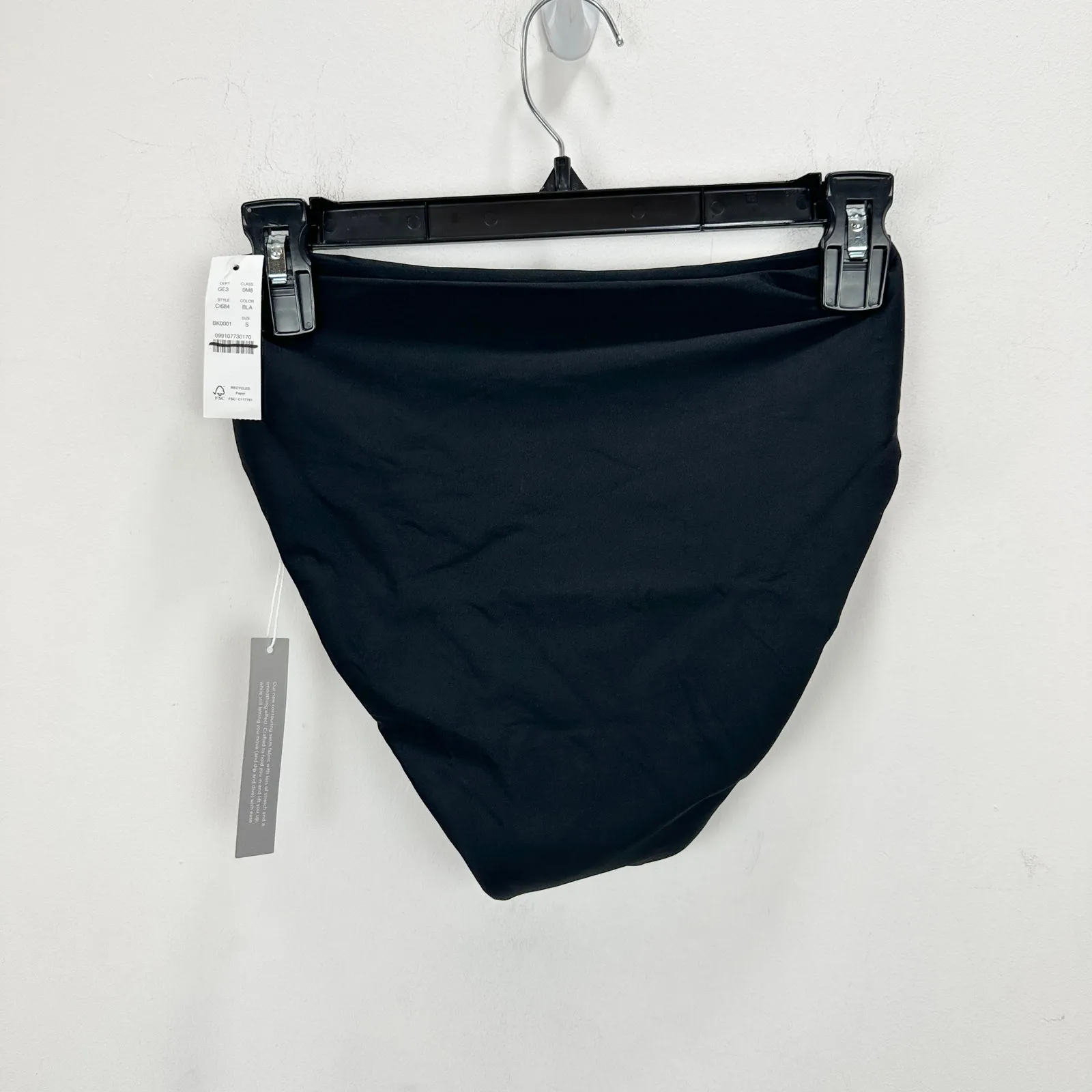 J.Crew Bikini Swimsuit Classic Sculpt Mira Hallie High Waist Set Black Small NWT - Image 13