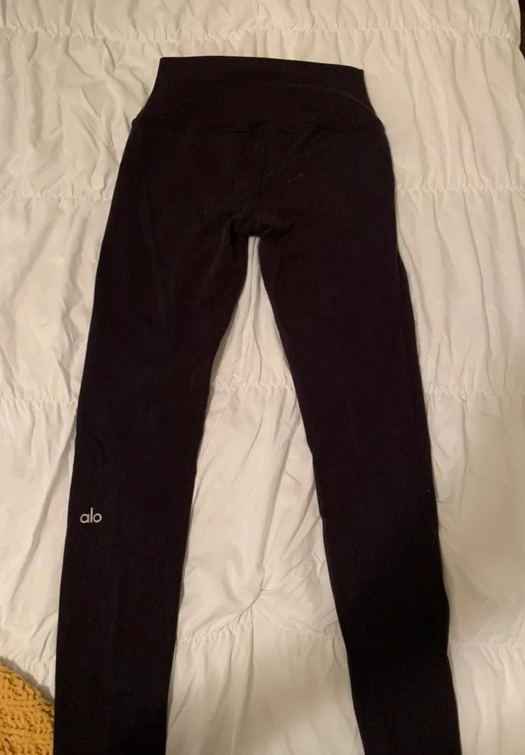 Alo Yoga Alo Airbrush Leggings Black - Image 4