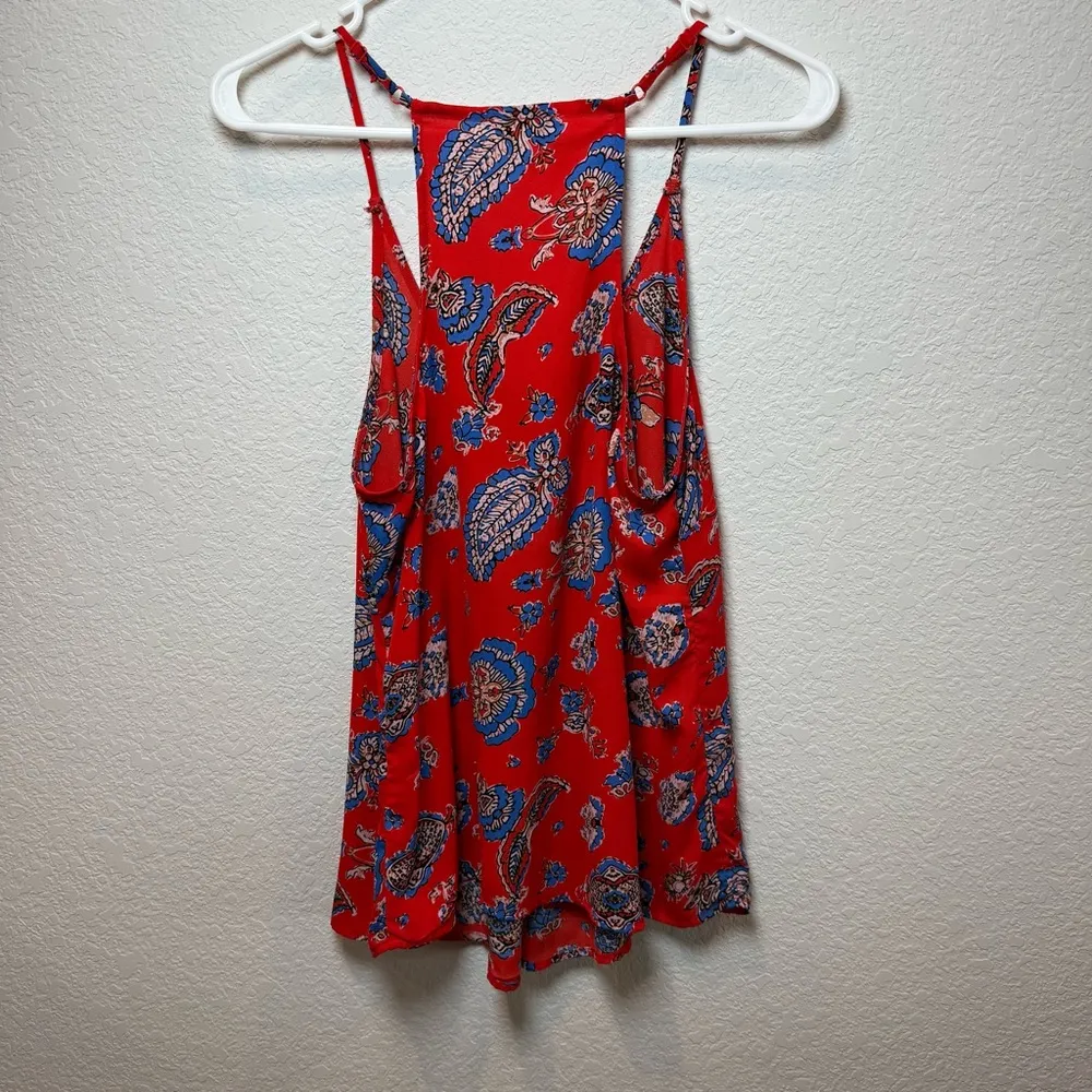 Lucy & Laurel Red Paisley Camisole - Image 3
