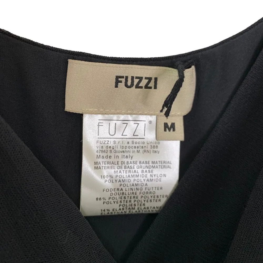 Fuzzi by Jean Paul Gaultier Mesh Cowl Neck V - Image 8