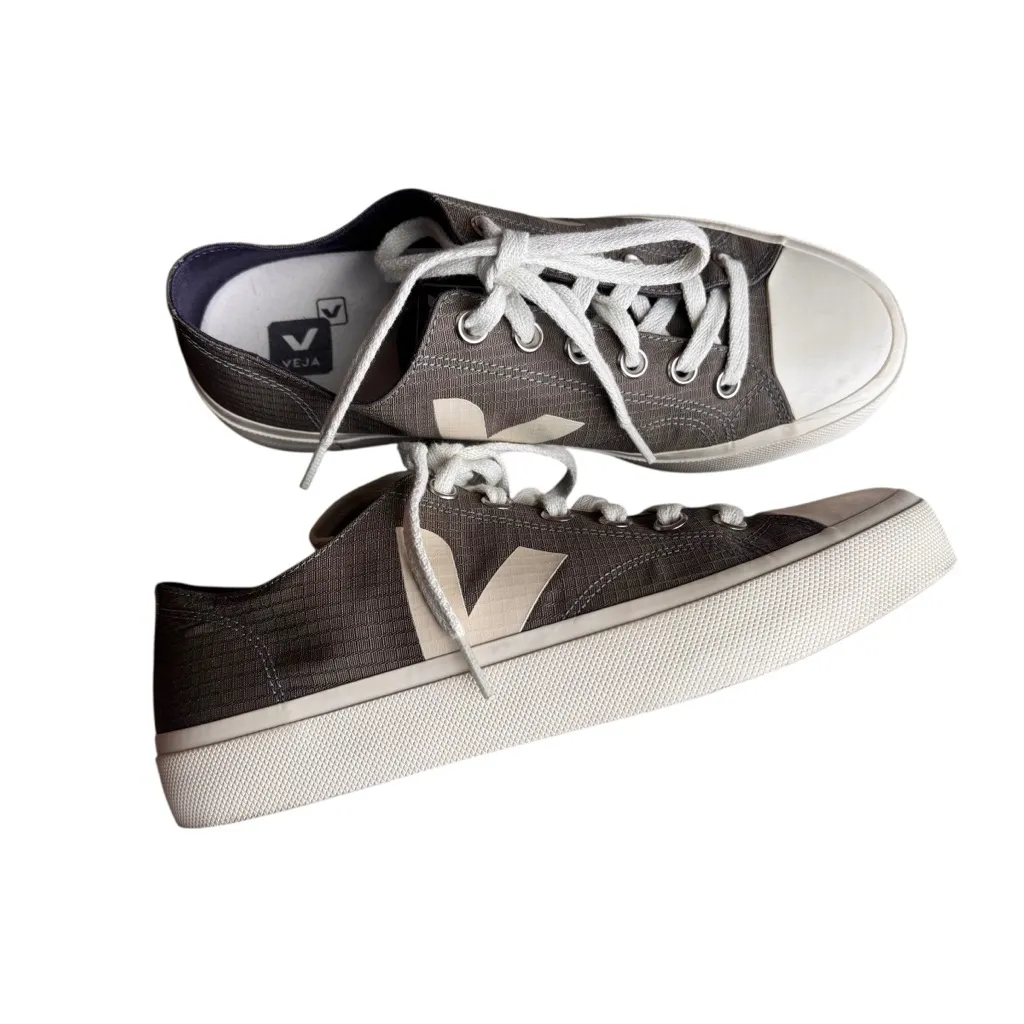 VEJA - WATA II Low Ripstop Sneakers Kaki Pierre Size 40 (Women’s 9) - Image 3