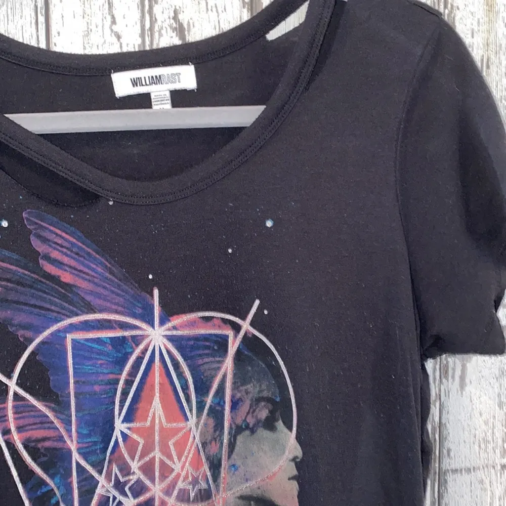 William Rast cut out fairy outer space graphic tee - Image 3