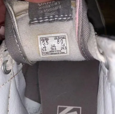 Vans gray high top - Image 5