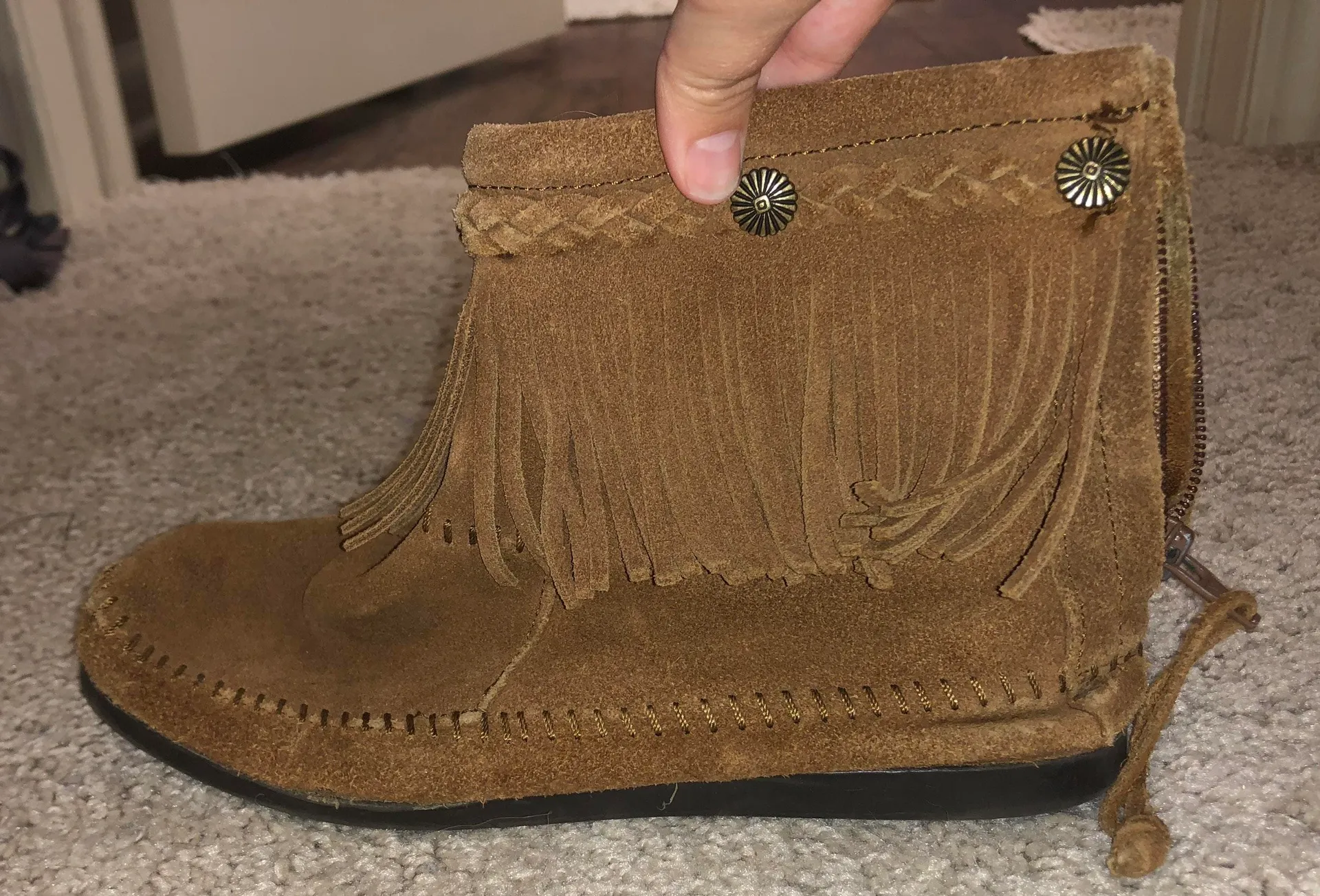 Back Zip Booties - Image 2