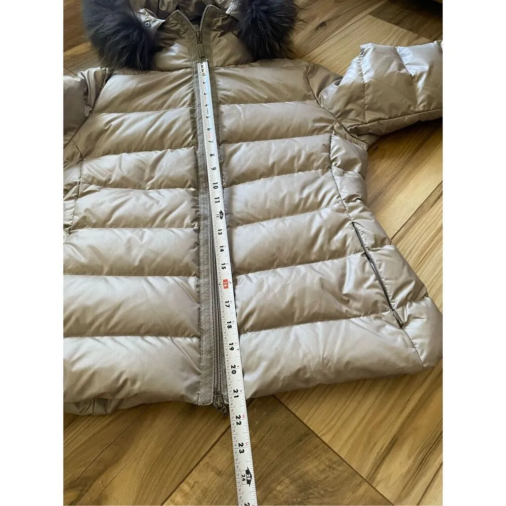 Moncler down  grey jacket for women size 02.(M) - Image 4