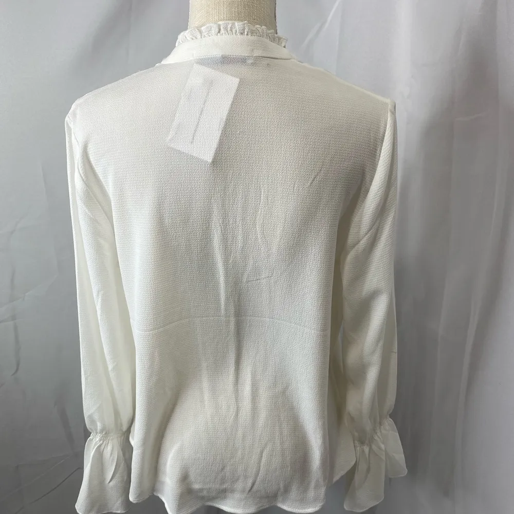 Dex the Suit Shop Ivory top size small White - Image 10