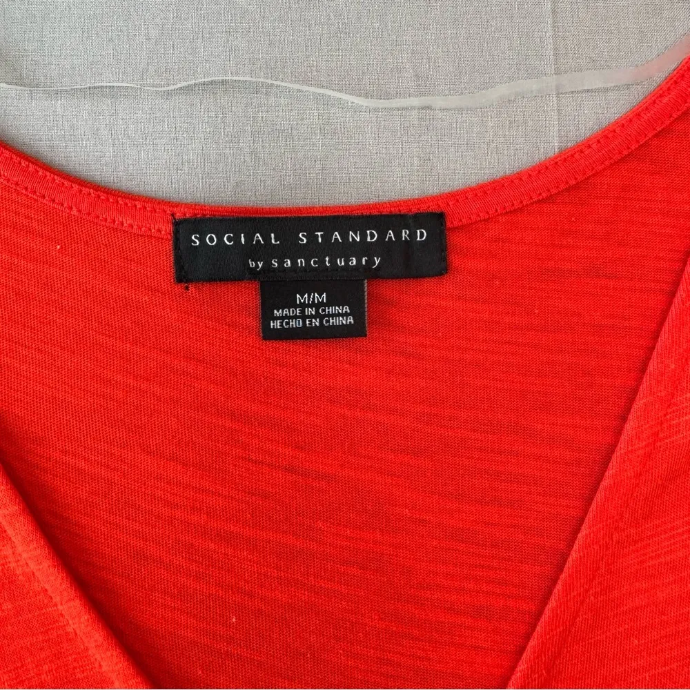 Social Standard by Sanctuary V-Neck, Knit Tiered Sleeveless Dress - Image 3