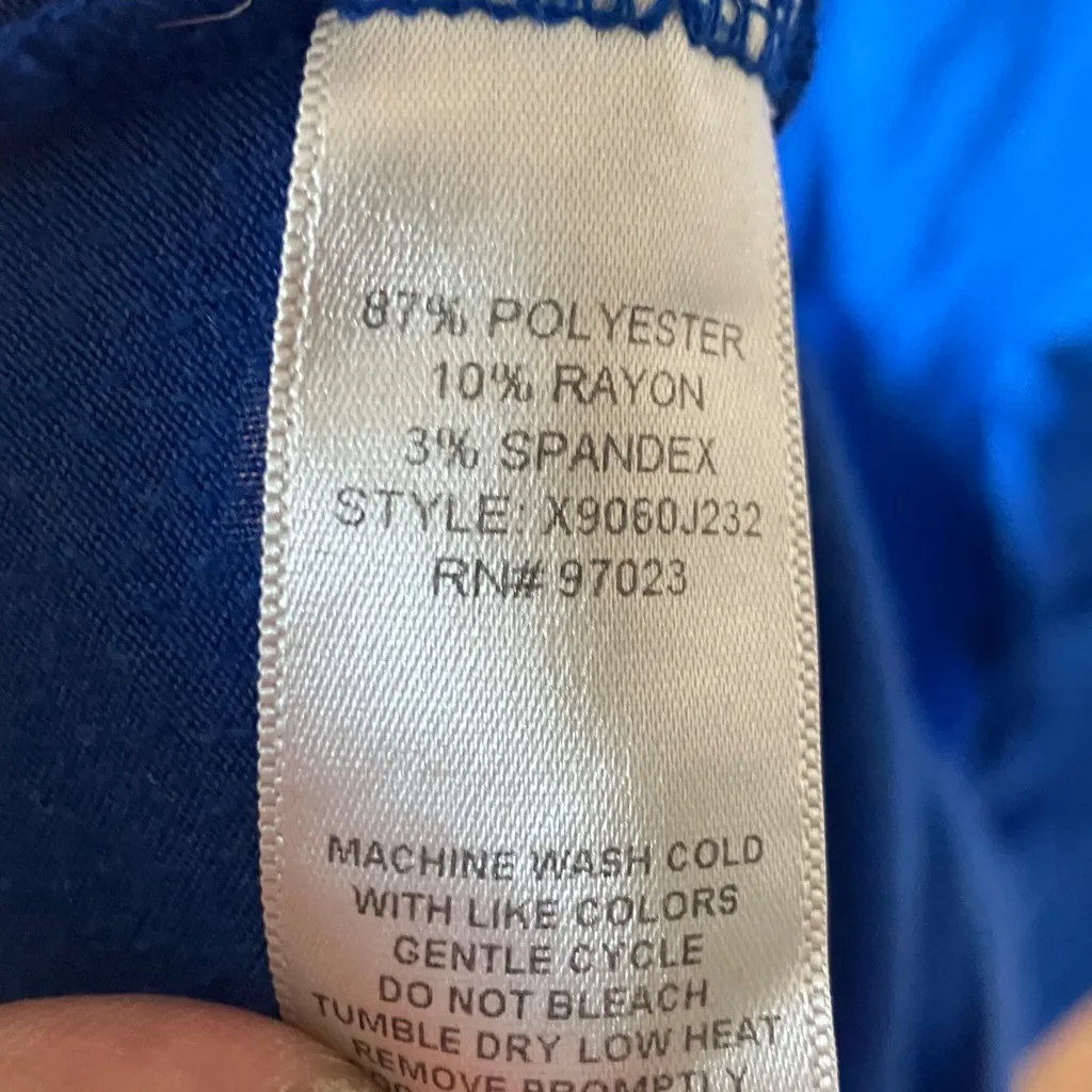 Rebellious One  Vibrant Blue dress small - Image 3