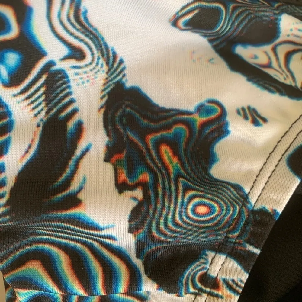 Nike Swim Bikini Bottom XLarge swimsuit Psychedelic Aftershock multi NWT - Image 6