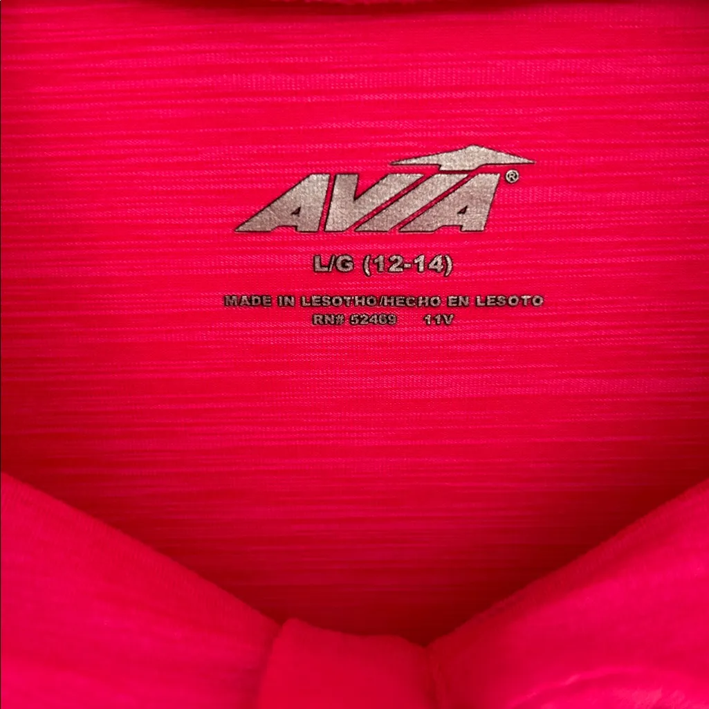 Avia half zip pull over with thumbholes sz L - Image 4