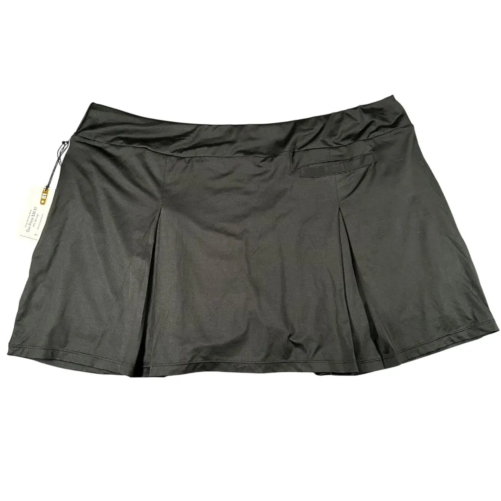 Tail White Label Womens‎ XXL Black Pull On Skort Skirt Shorts Pleats Pockets NWT - Image 10