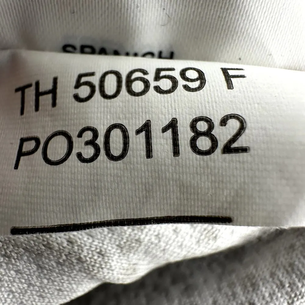 Helly Hansen Sherpa Jacket Full Zip Hoodie Pile Fleece Zip Pockets Gray Medium - Image 4