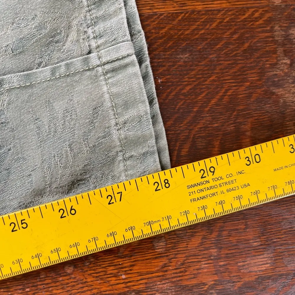 Anthropologie Green mid-rise Pants - Image 8