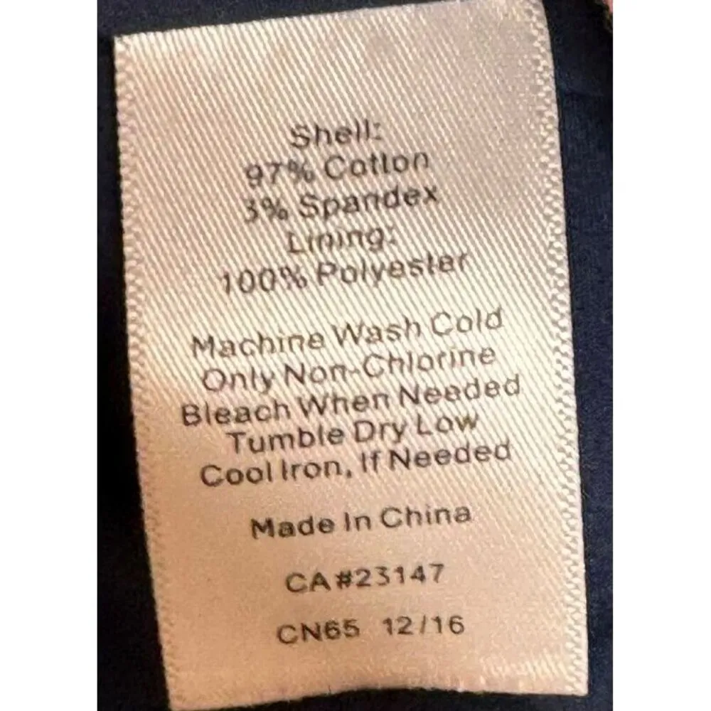 Talbots Women's Skirt Tropical Travelers Lined Cotton Stretch Multicolor Sz. 16P - Image 6