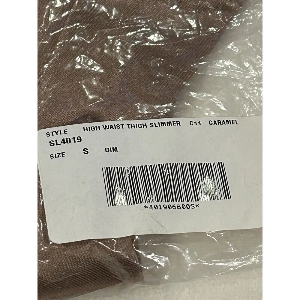 RUBY RIBBON Size Small HIGH WAIST THIGH SLIMMER Shorts Style 4019 (Sand ) - Image 5