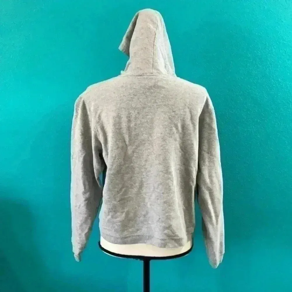 Vintage Disneyland resort  patriotic grey hoodie in size medium - Image 4