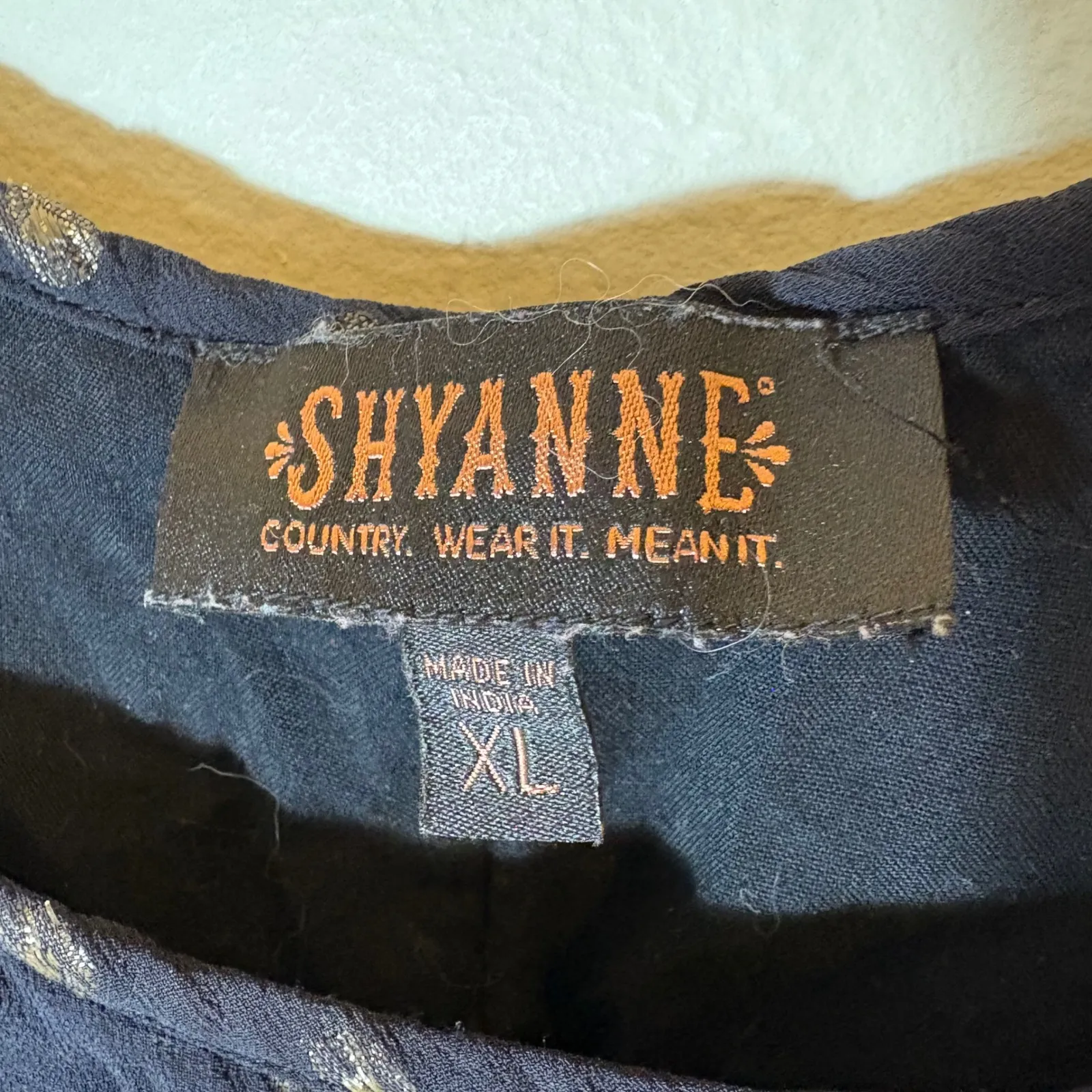 Shyanne Smocked Southwestern Floral Embroidered Mini Dress Size XL - Image 5