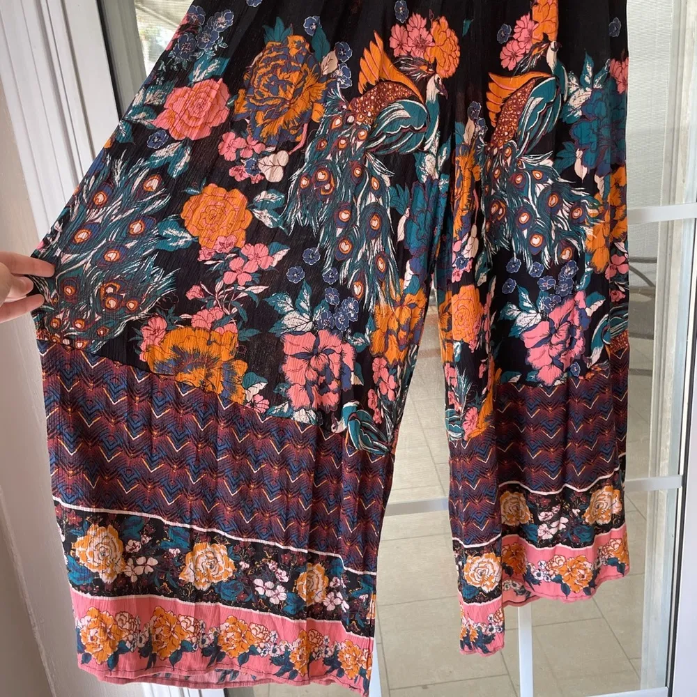 Free people Bali birds of paradise jumpsuit NWT xs - Image 7