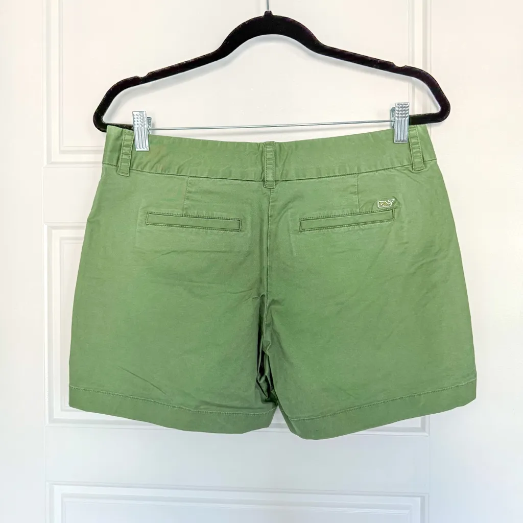 Vineyard Vines 3.5" Everyday Shorts, Green | Size 6 - Image 3