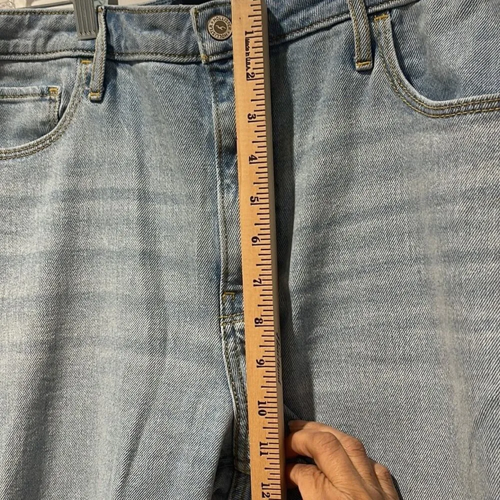 Hollister Ultra High Rise Dad Jeans Light Wash Size Waist 31 Length 31 S… - Image 4