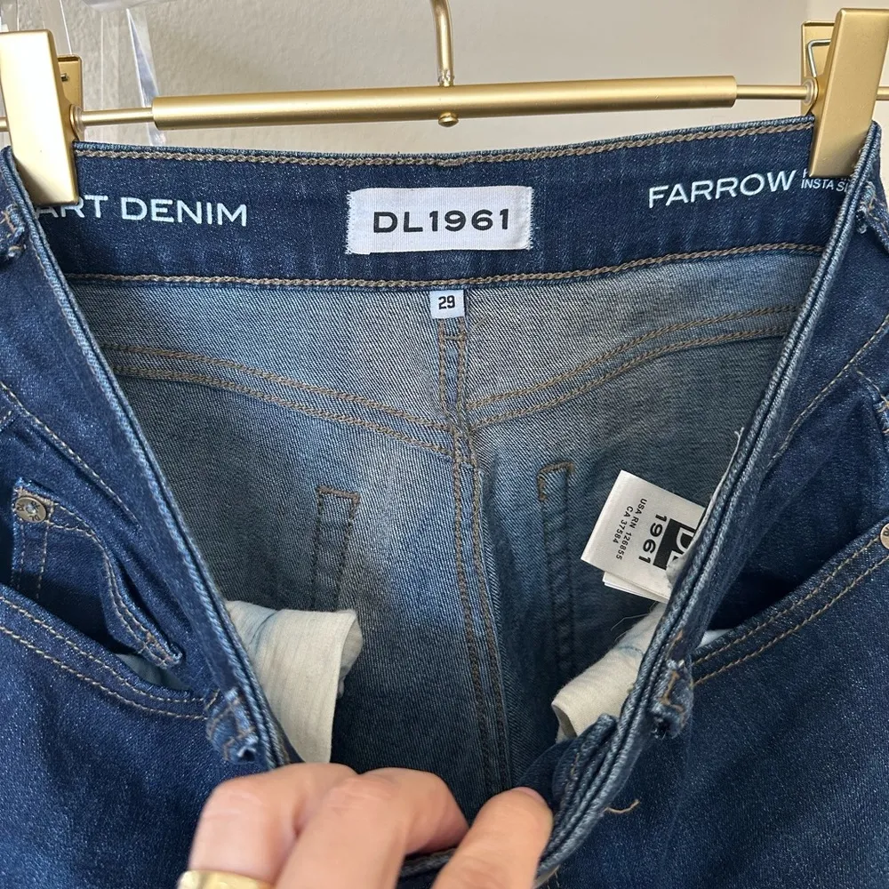 DL1961 Farrow Skinny High Rise Instasculpt Ankle Jeans - Image 8