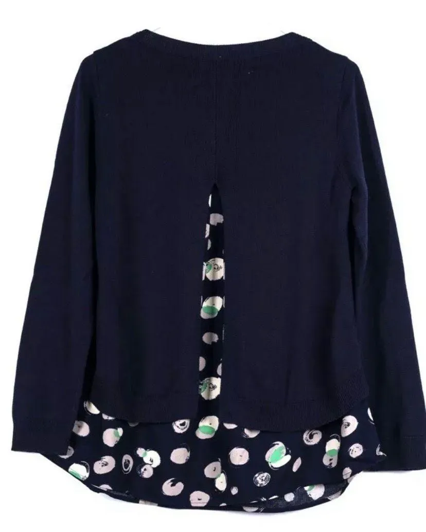 Women's Motto Navy Split - Image 3