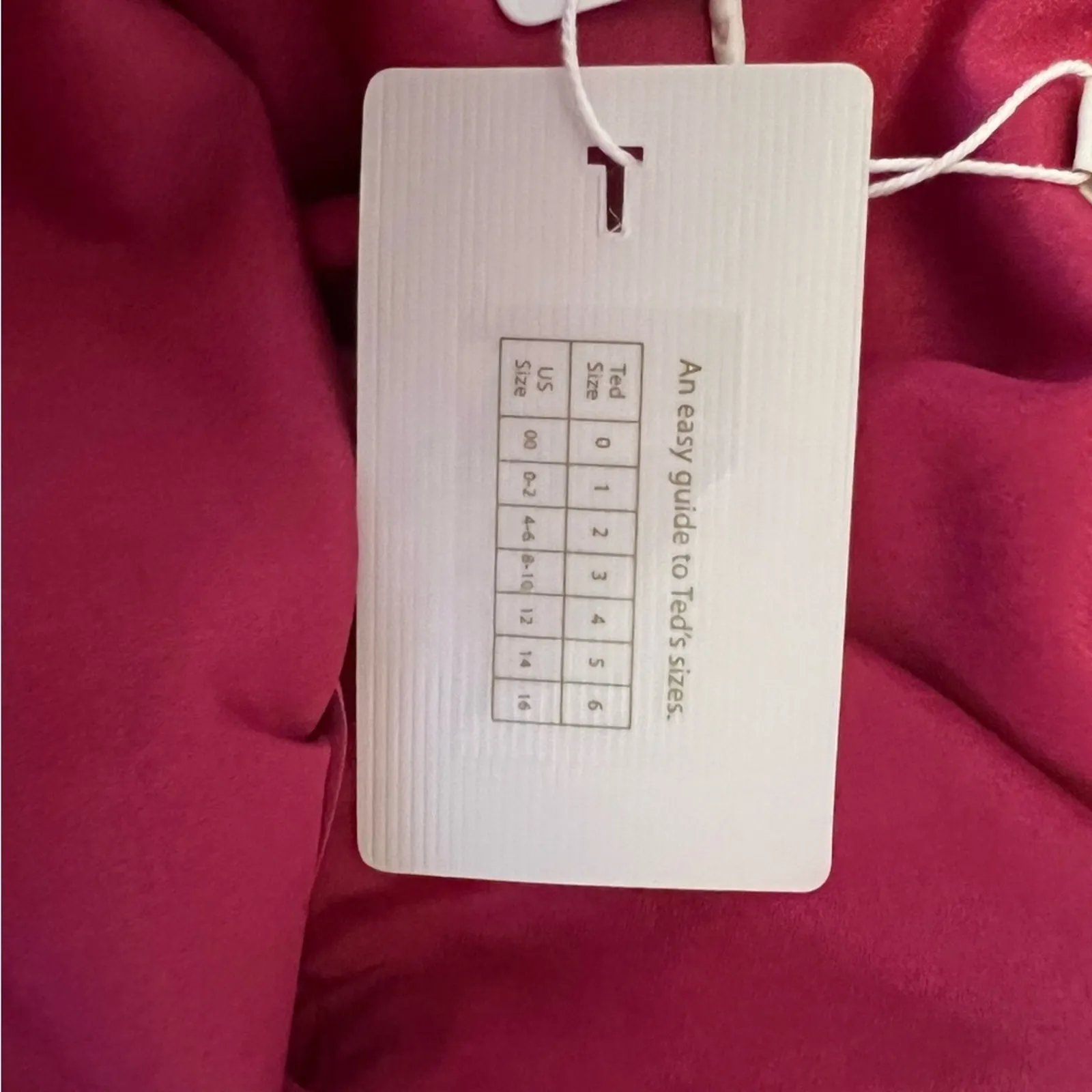 NWT Ted Baker London Luaan‎ Button Through Cami Midi Dress in Pink Size 1 (0-2) - Image 11