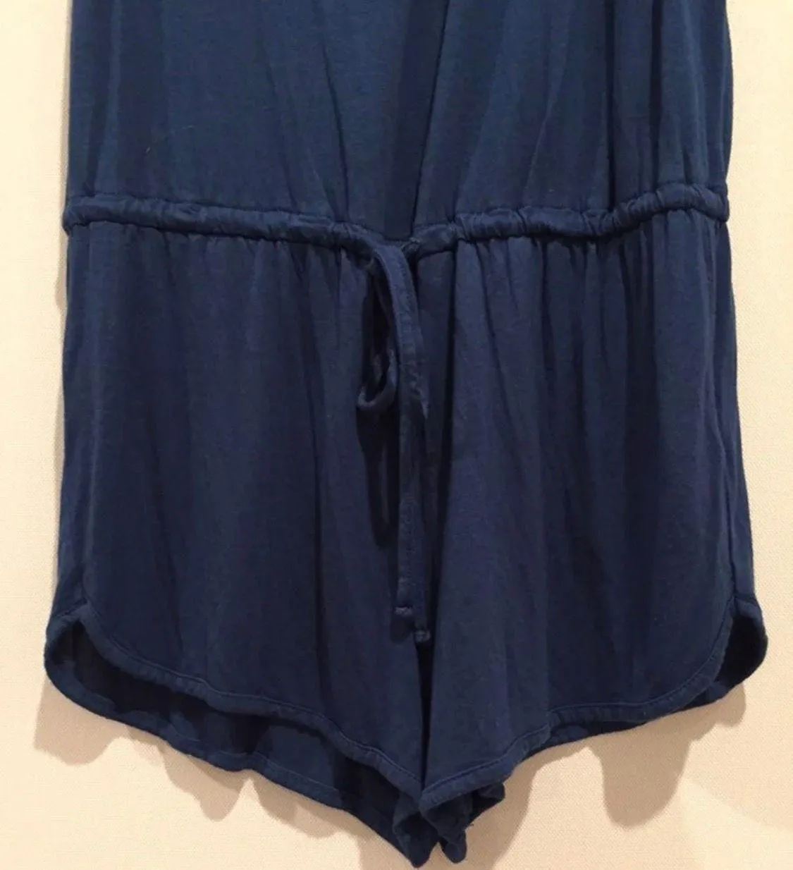 blue loose minimalist romper playsuit - Image 3
