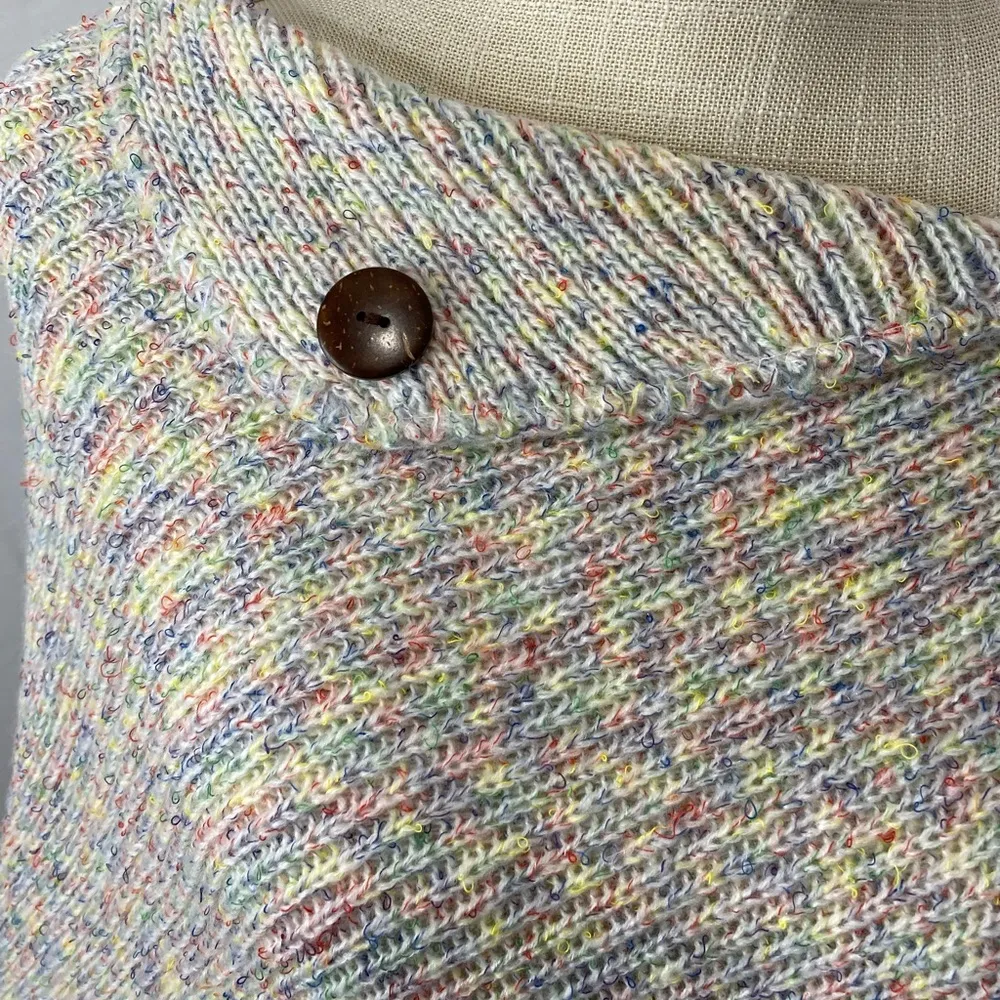 David and Young knit poncho One Size Fits Most - Image 3