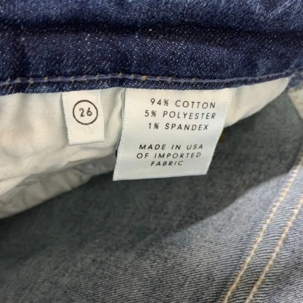 GRLFRND  Kendall Distressed Raw Hem Jeans - Size 26 - Image 5