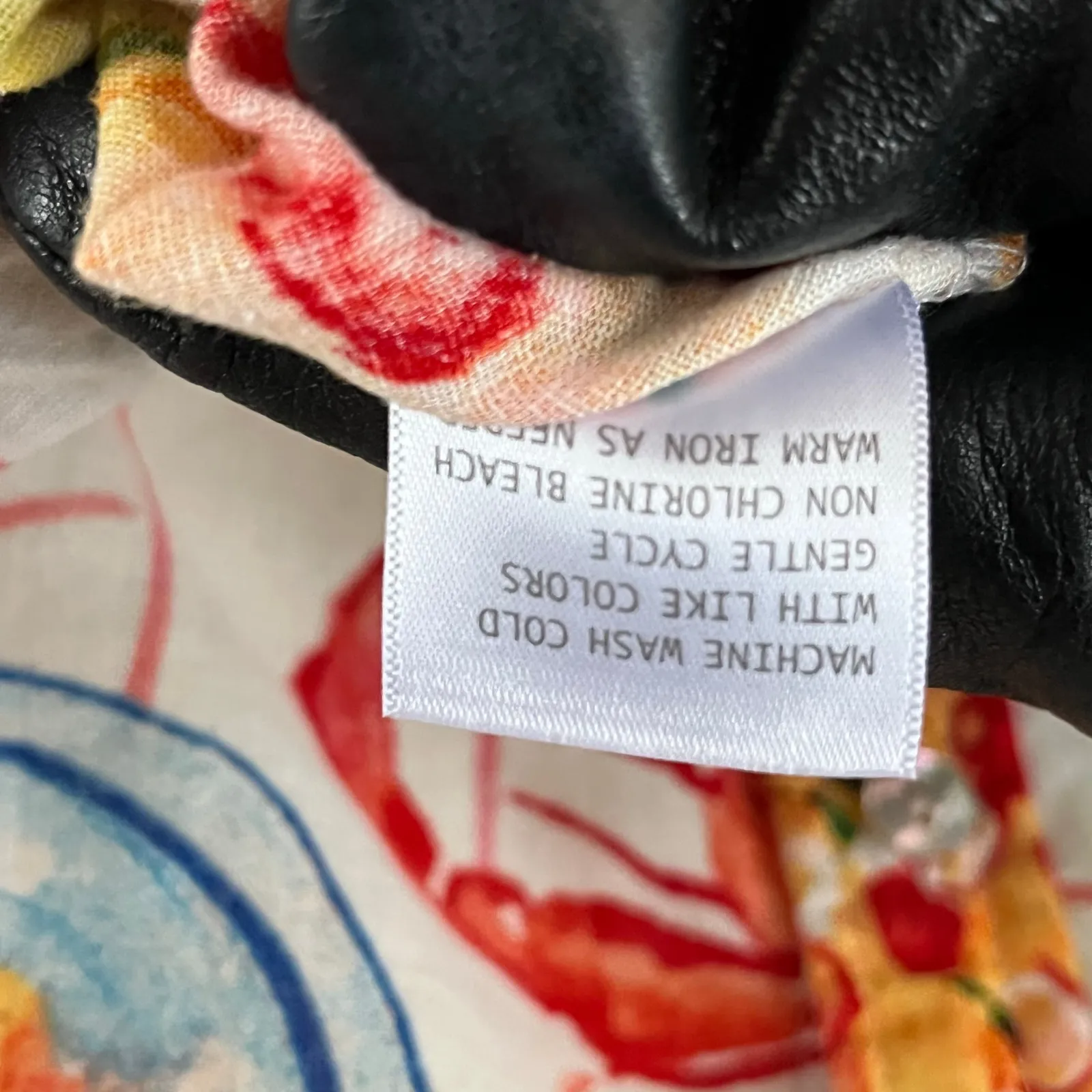 Calypso Saint Barth Women's Coastal Novelty Print Top Linen Blend Size M - Image 8