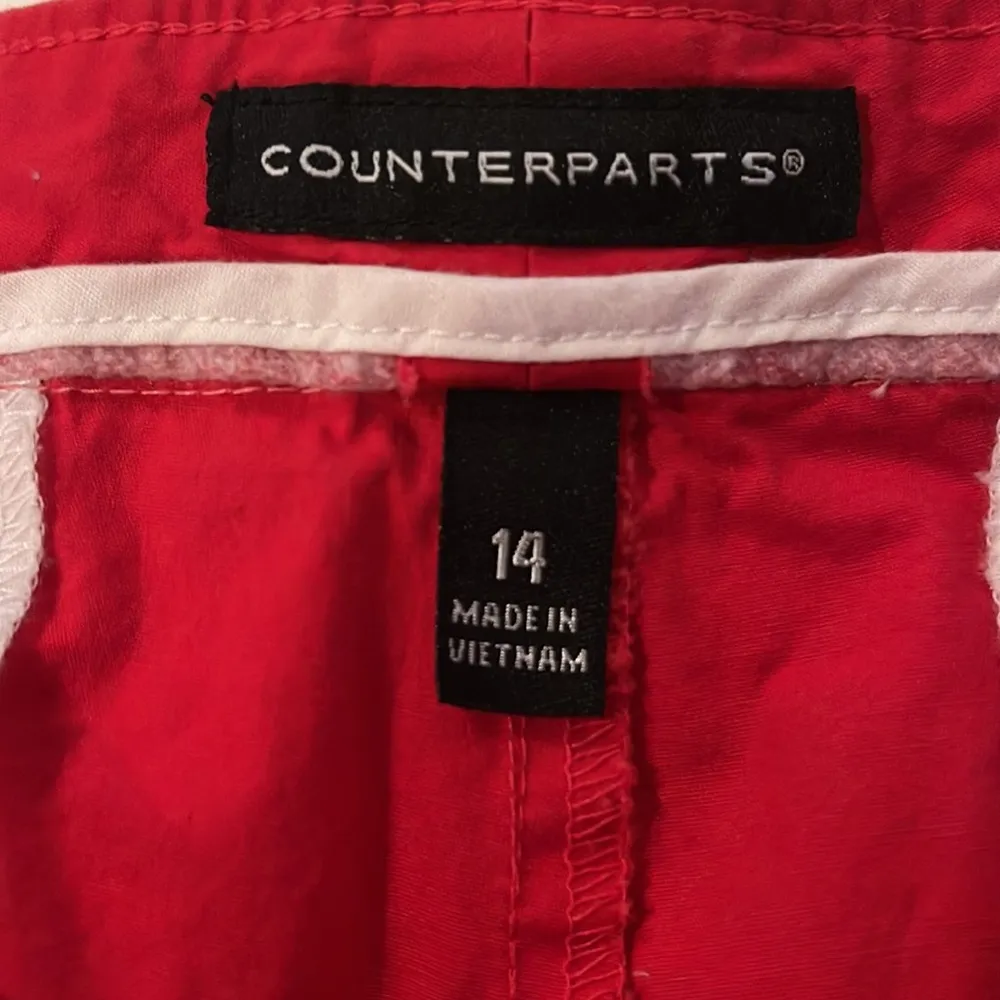 Nwot Counterparts Red lightweight Shorts size 14 - Image 2