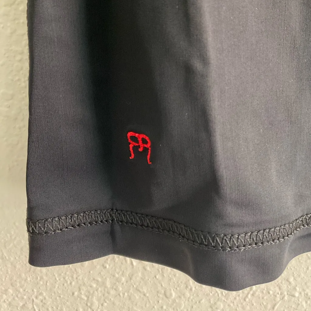 Ruby Ribbon Ruched Top with Built in Shaper Size S Black - Image 6