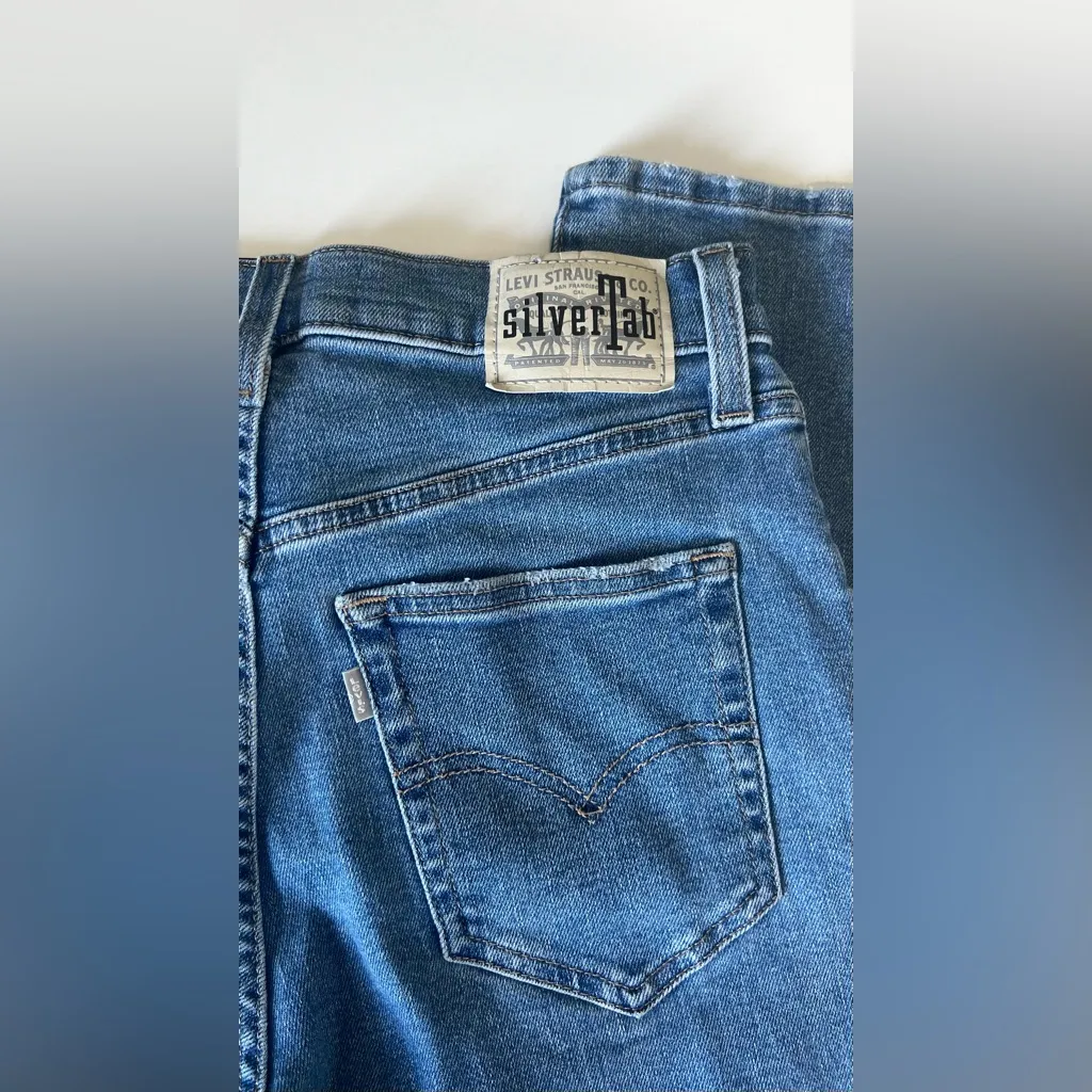 Levi's Women's High Rise Jeans - Blue - Image 4