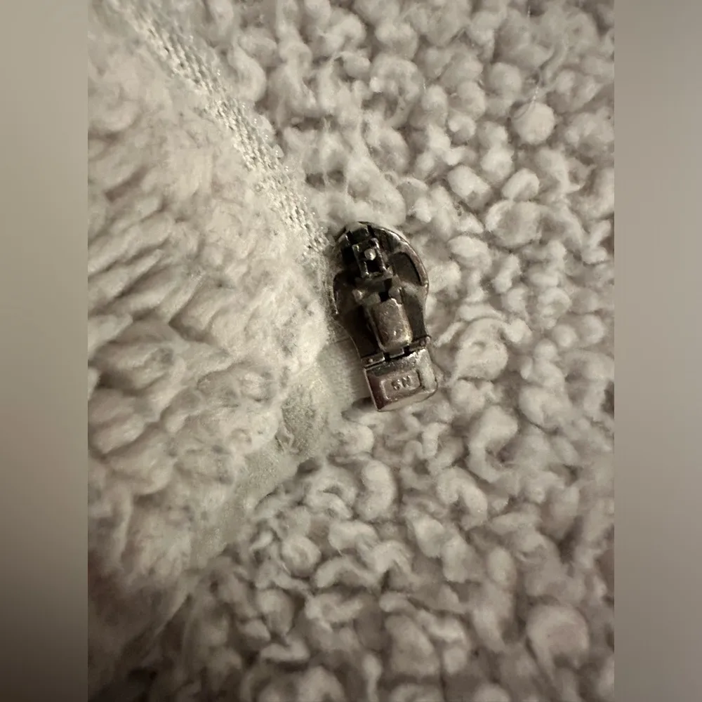 cream Fast Beauty Fleece Women's Full Zip Jacket size S - Image 9