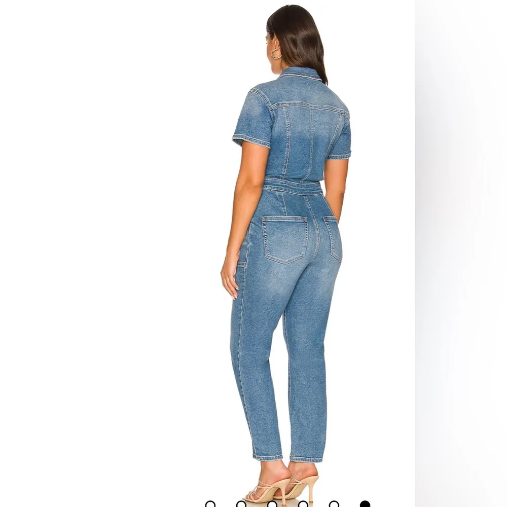 Good American Fit For Success Jumpsuit in Blue274 - Image 4