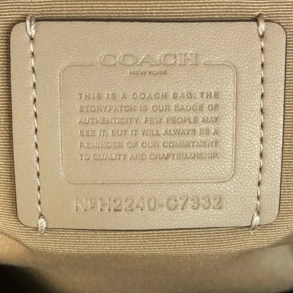 Coach Kristy Brown Shoulder Bag In Colorblock Signature Canvas - Image 8