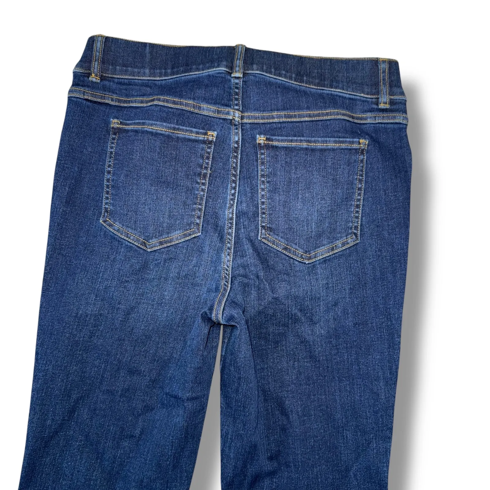 SPANX Flare Bootcut Jeans Dark Wash Stretch Denim Women's M/M - Image 3