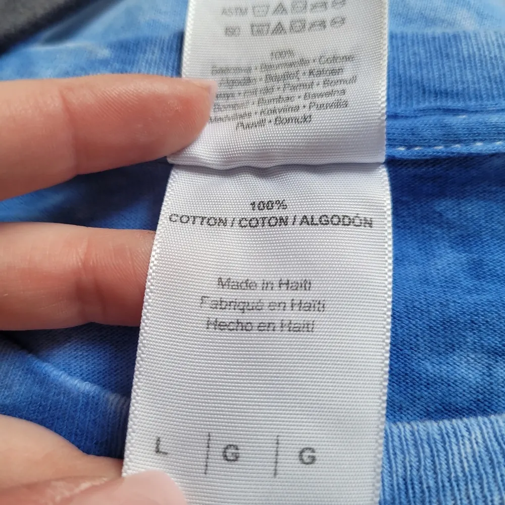 Gildan Blue Tie-Dye "Canine Companions for Independence" T-Shirt - Image 7