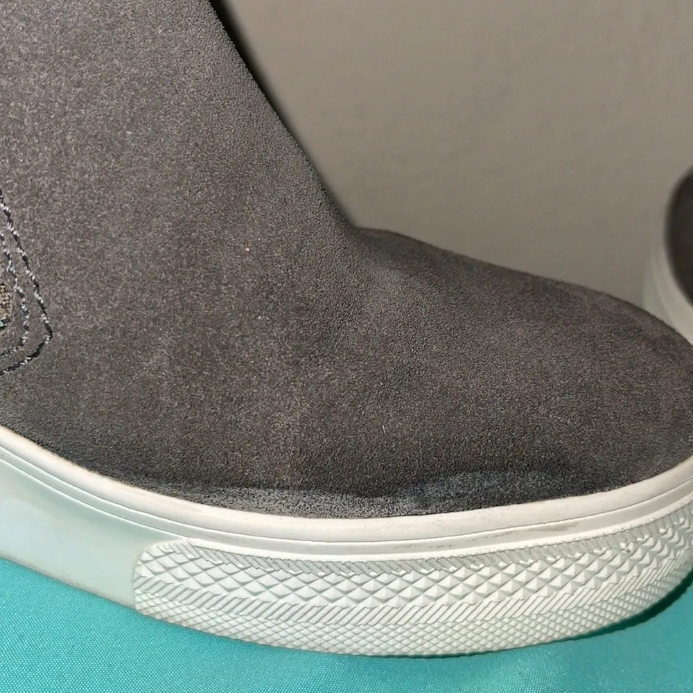 Steve Madden Suede Wedge High Top - Image 5