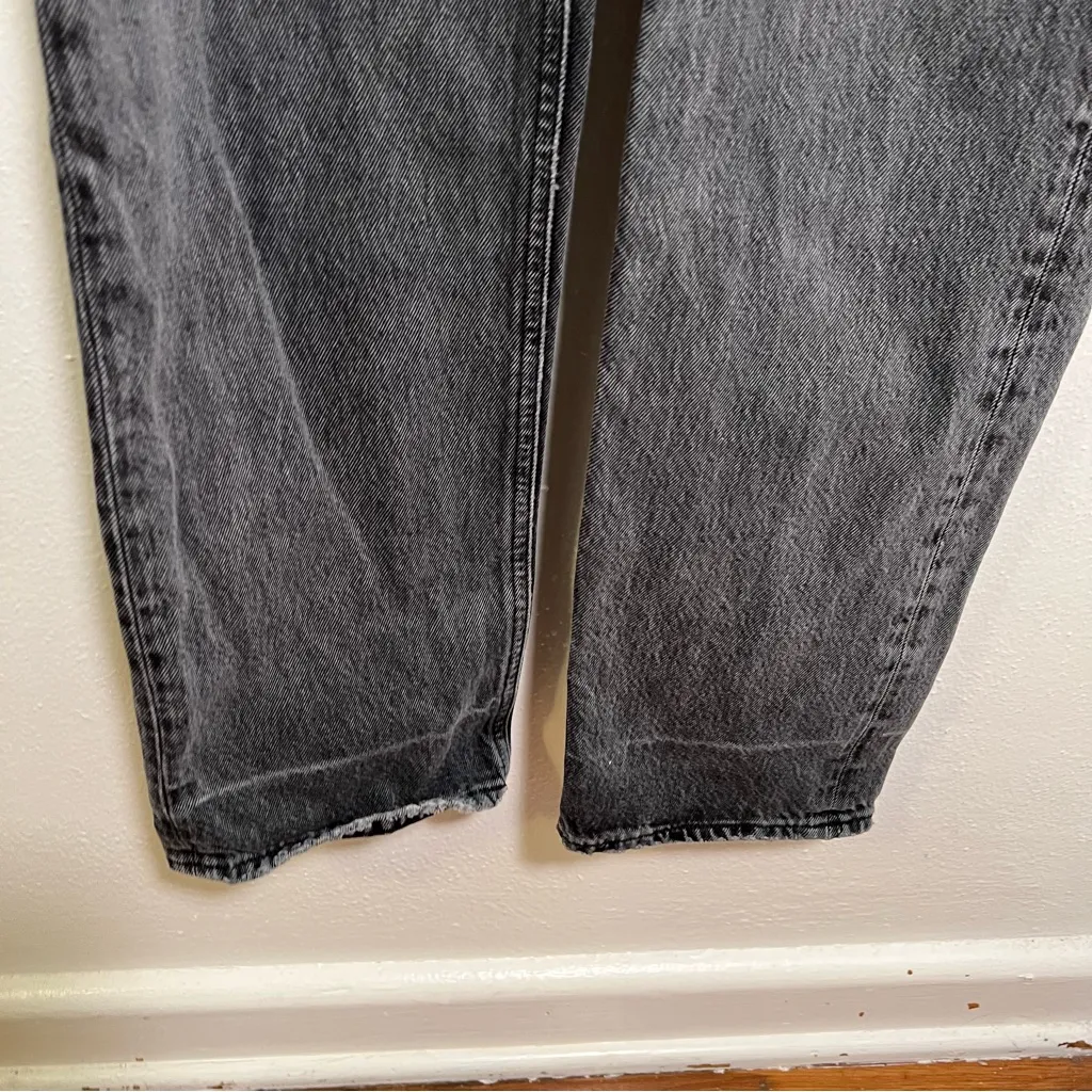 AGOLDE 90’s Pinch Jean Black Tea Button Fly 26 - Image 7