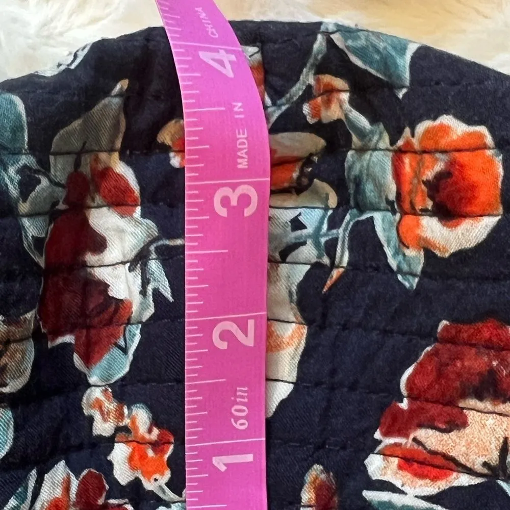 Boho Navy Smocked Jumpsuit by Band of Gypsies Sz Medium Juniors - Image 8