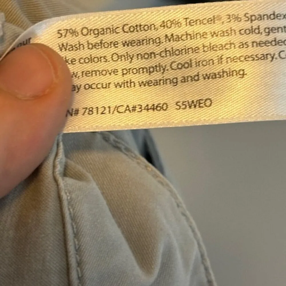 Eileen Fisher‎ system Pants Women's Size XS Extra Small Office Business Gray Tan - Image 4