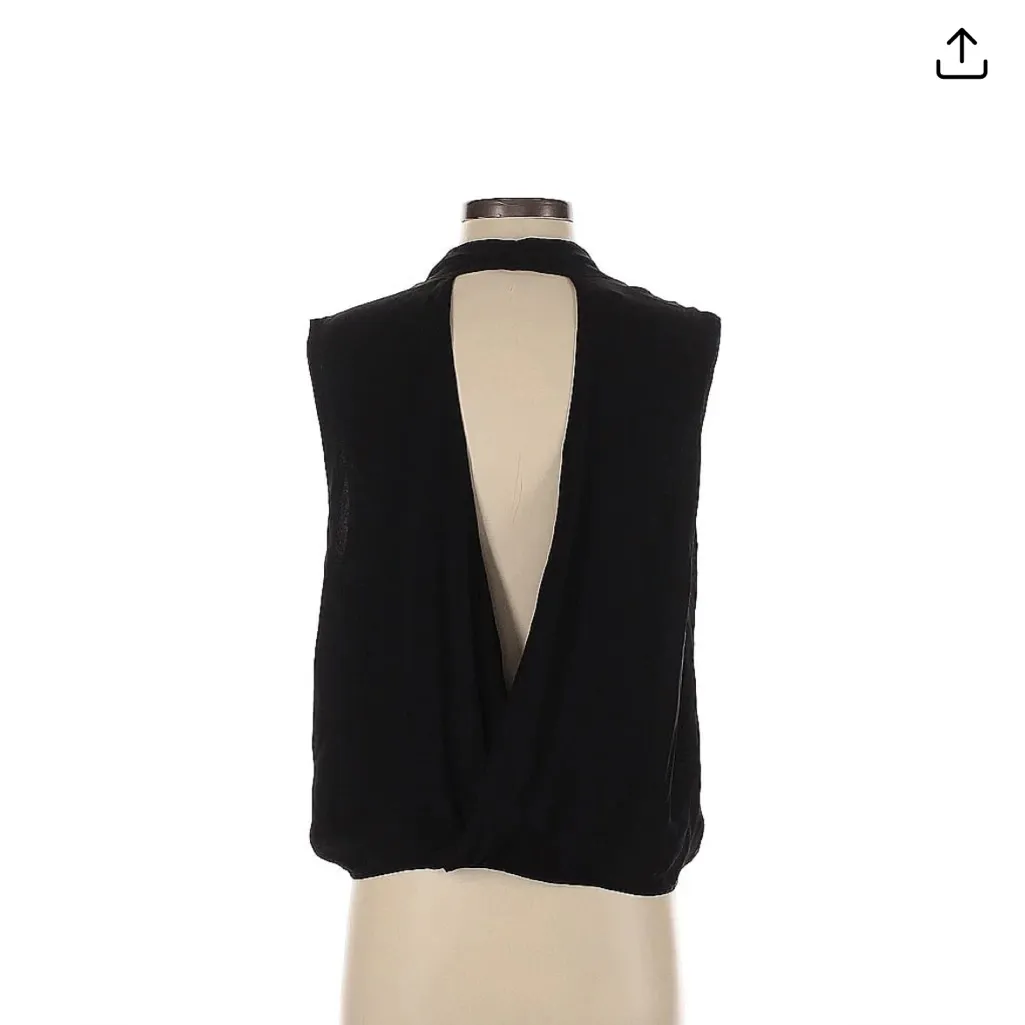 Haute Hippie  open-back top, date night classic - Image 2