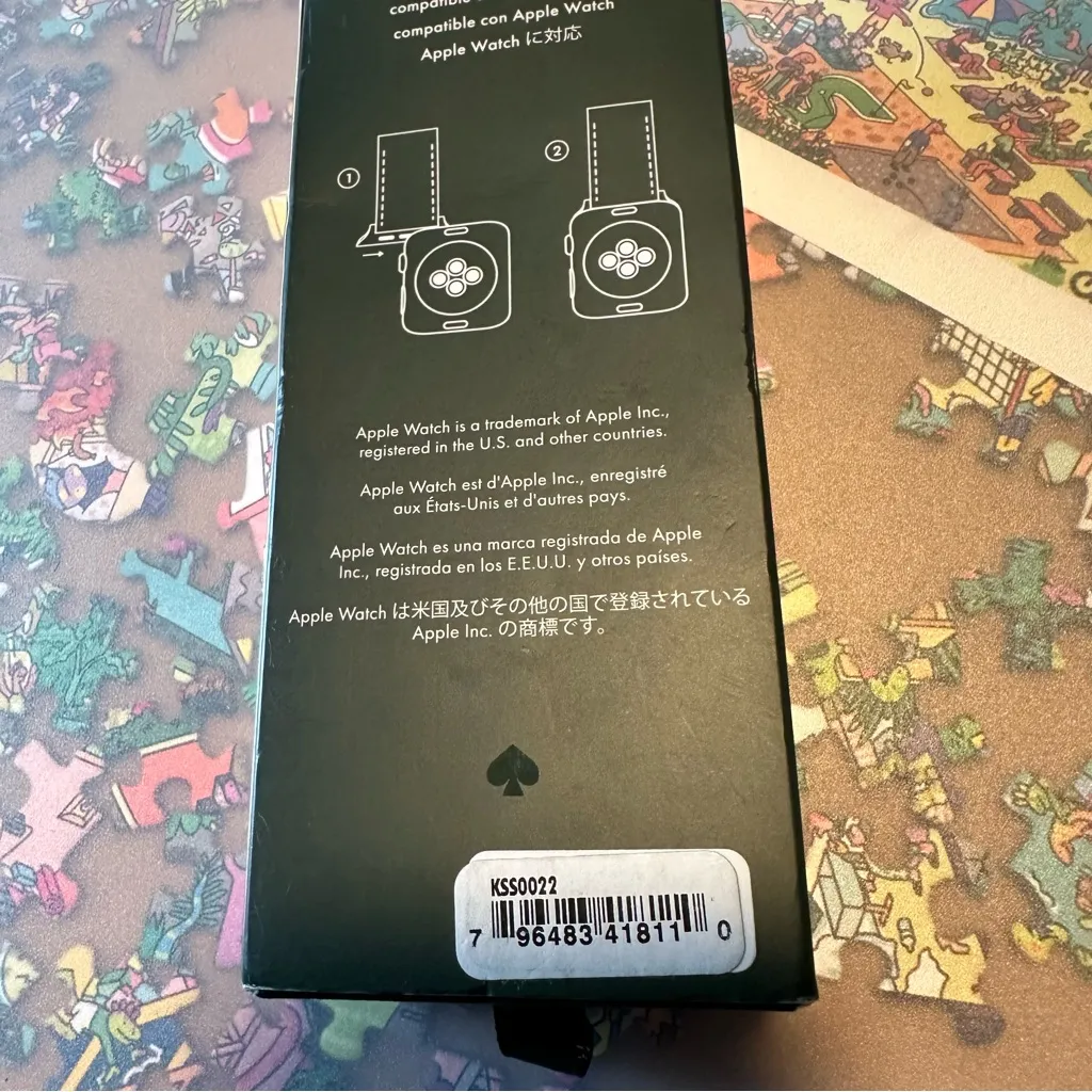 NWT Kate Spade Leopard Print Apple Watch Band - Image 6