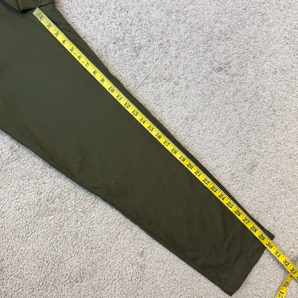 Max Studio Utility Jumpsuit Olive Green S - Image 9