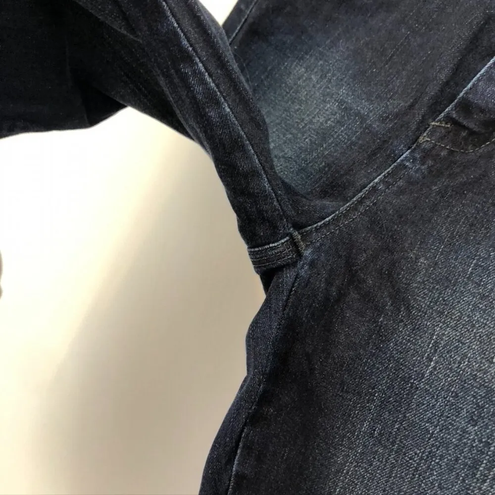 MADEWELL Skinny Skinny Ankle Jeans Dark Wash Mid Rise Waist Cropped Crop 27 W27 - Image 12