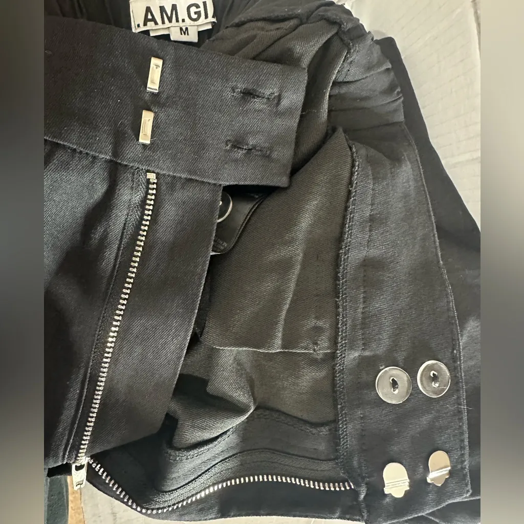 I.AM.GIA Cobain Pant Black Medium FLAWED - Image 9