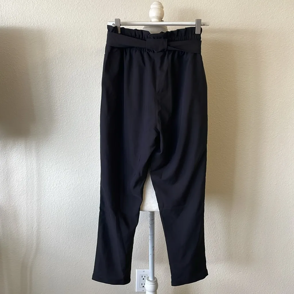 Grace Karin - Women's‎ Super-High Rise Tapered Ankle Pull-On Paperbag Pants - Image 6