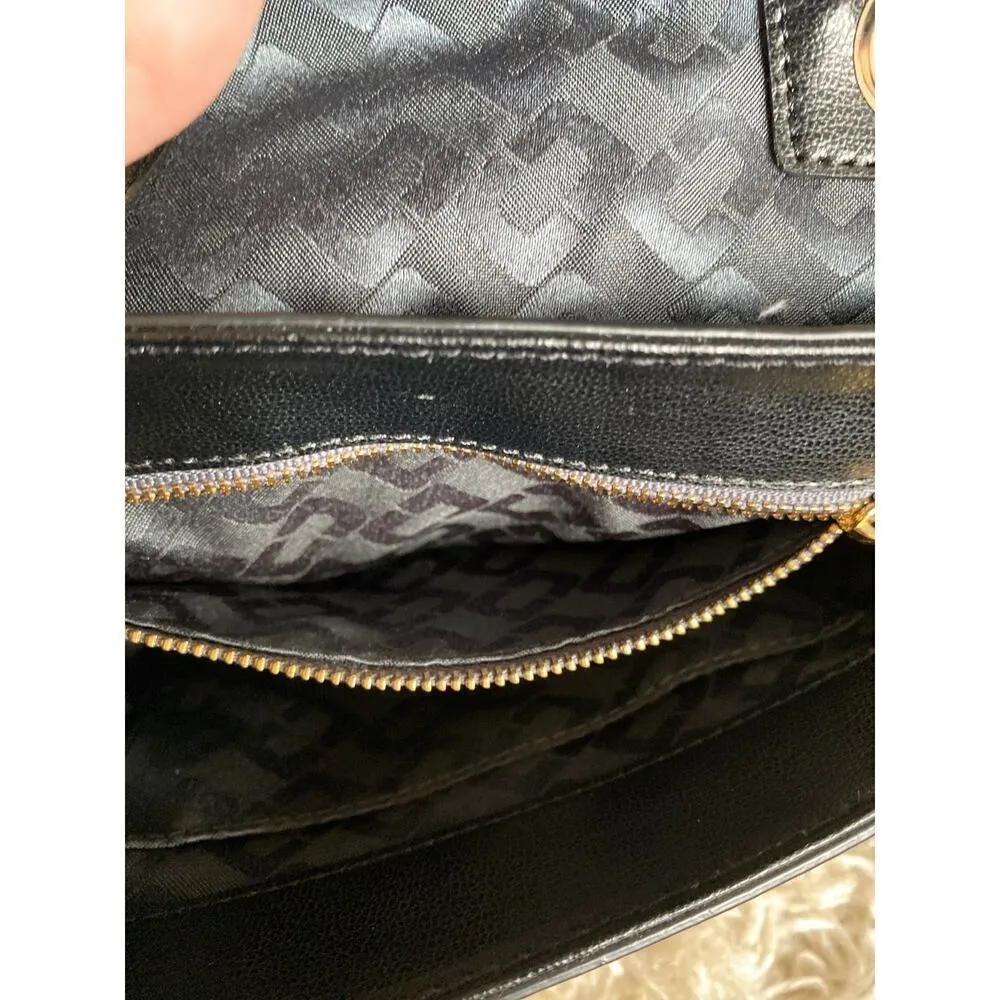 Black DVF Shoulder Bag Leather Chain Strap Evening Quiet Luxury Holiday - Image 11